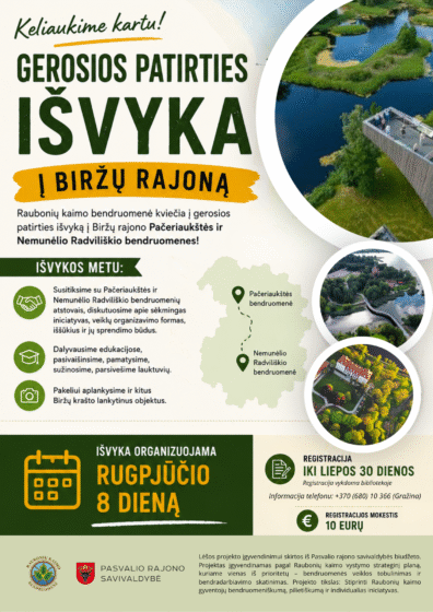 Gerosios patirties išvyka